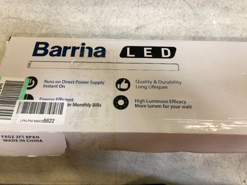 Photo 2 of Barrina T5 Grow Lights, Full Spectrum, 2ft 80W (8 x 10W, 500W Equivalent), LED Grow Light Bulbs, Plant Lights for Indoor Plants, Greenhouse, Plug and Play, 8-Pack

