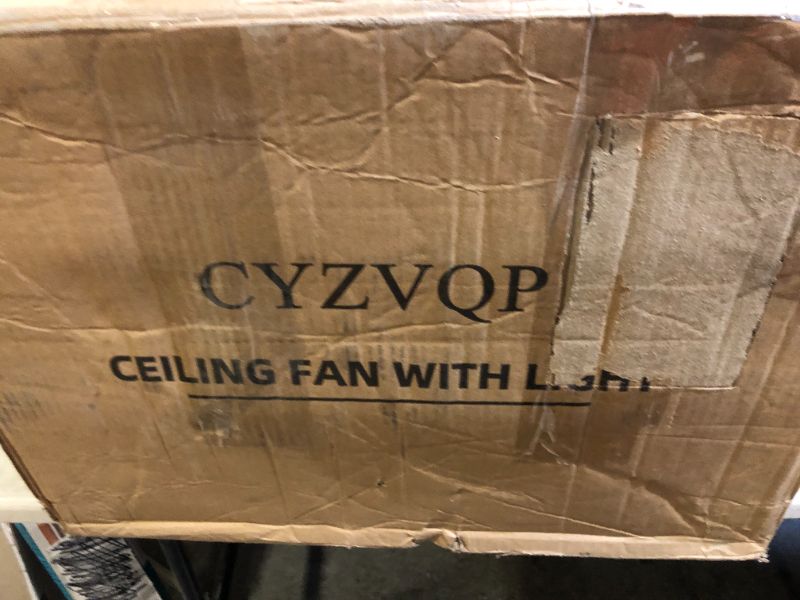 Photo 3 of CYZVQP  Ceiling Fan with Lights and Remote