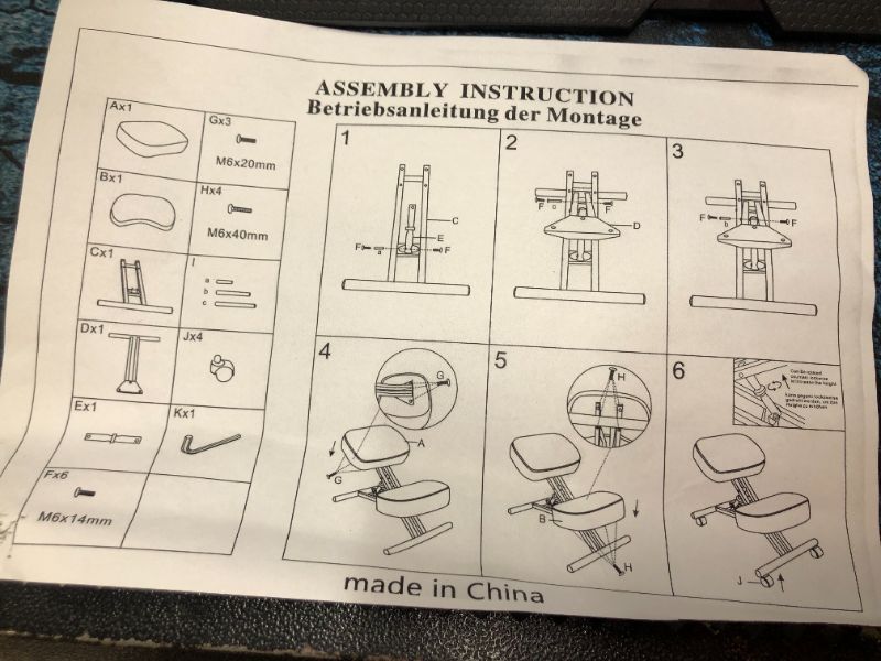 Photo 7 of Adjustable Ergonomic Kneeling Chair
