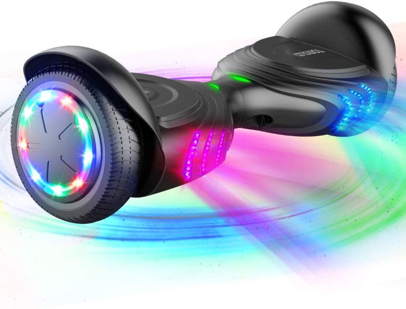 Photo 1 of TOMOLOO Hoverboard, Electric Self Balancing Smart Scooter, ul 2272 Certified Hover Board 6.5 Two Wheel with Music Speaker and Led Light
