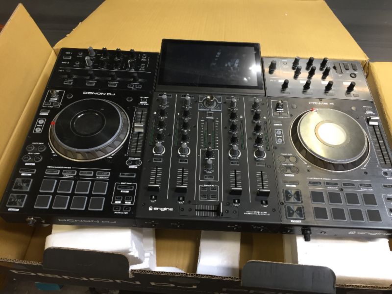 Photo 21 of Denon DJ PRIME 4 | 4 Deck Standalone Smart DJ Console / Serato DJ Controller with Built In 4 Channel Digital Mixer and 10-Inch Touchscreen
