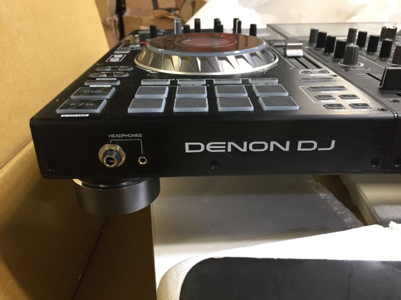 Photo 12 of Denon DJ PRIME 4 | 4 Deck Standalone Smart DJ Console / Serato DJ Controller with Built In 4 Channel Digital Mixer and 10-Inch Touchscreen
