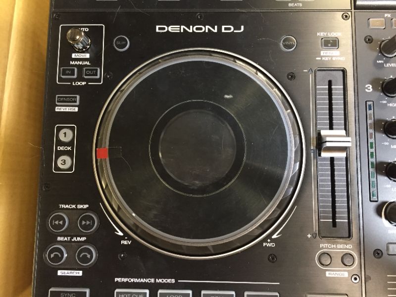 Photo 6 of Denon DJ PRIME 4 | 4 Deck Standalone Smart DJ Console / Serato DJ Controller with Built In 4 Channel Digital Mixer and 10-Inch Touchscreen
