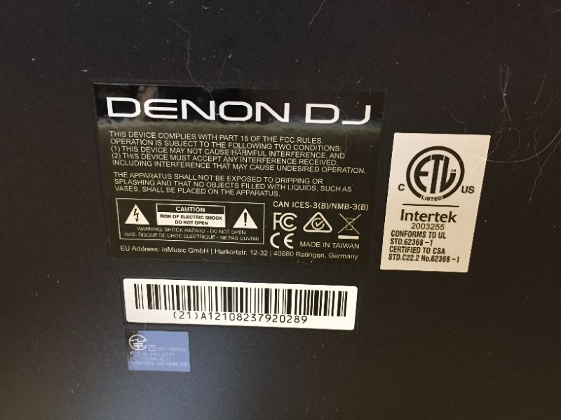 Photo 16 of Denon DJ PRIME 4 | 4 Deck Standalone Smart DJ Console / Serato DJ Controller with Built In 4 Channel Digital Mixer and 10-Inch Touchscreen
