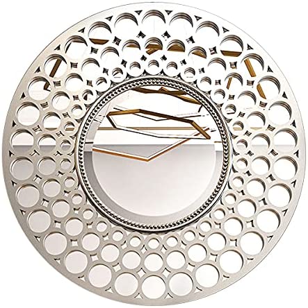 Photo 1 of ATOBART Modern Multi Circle Wall Art Mounted Decorative Mirror for Bedroom, Vanity, Bathroom, Living Room, Kitchen, Office,Entryway 24 x 24 inch Hanging Round Mirrors
