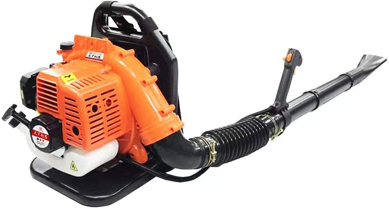 Photo 1 of 42.7cc Petrol Lightweight Backpack Leaf Blower Power 2 Stroke Air Cooled Engine (A)
