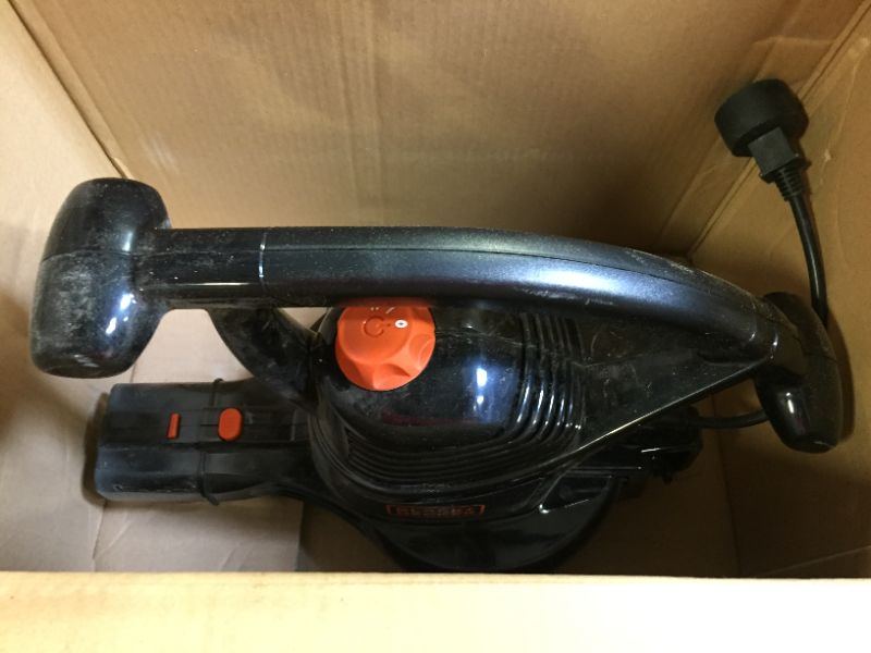 Photo 2 of BLACK+DECKER 3-in-1 Electric Leaf Blower, Leaf Vacuum, Mulcher, 12-Amp (BV3100)
