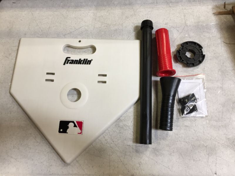 Photo 2 of Franklin Sports MLB Kids Teeball Batting Tee + Stand - Adjustable Youth Hitting Tee for Baseball + Teeball - Perfect for Kids + Toddlers
