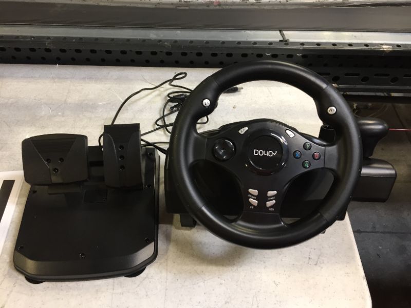 Photo 2 of DOYO 270 Degree Rotation Pro Sport Racing Wheel for Multi Platform Compatible PS3/PS4/XBOX ONE/XBOX360/NS SWITCH/Android
