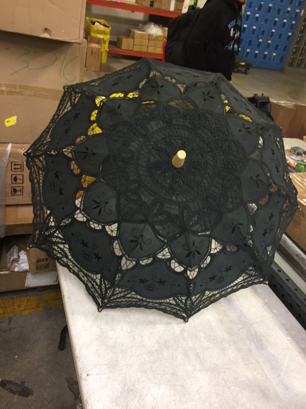 Photo 2 of Black Hand Parasol 