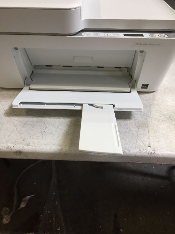 Photo 5 of (Renewed) HP DeskJet Plus 4155 Wireless All-in-One Printer Mobile Print