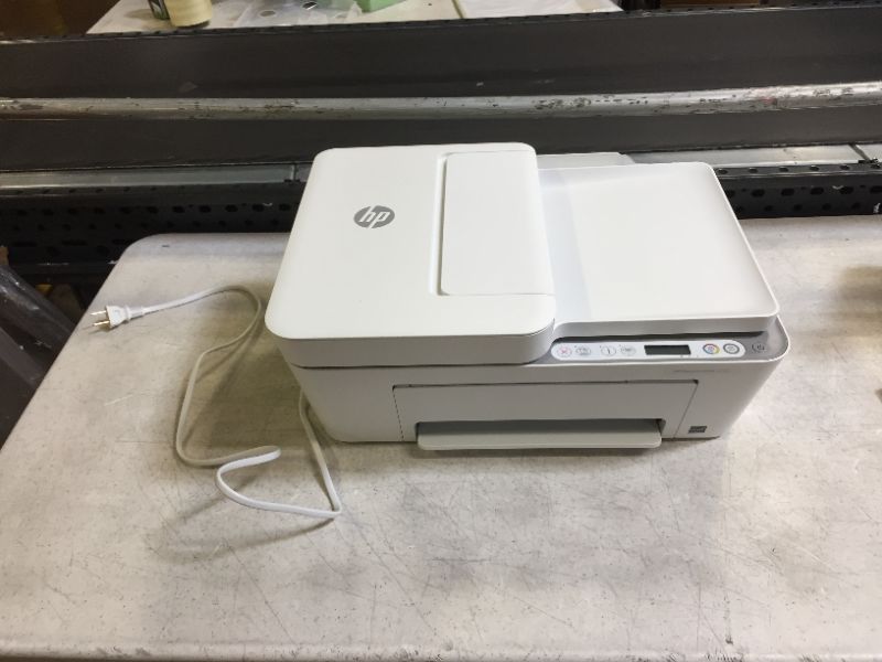 Photo 2 of (Renewed) HP DeskJet Plus 4155 Wireless All-in-One Printer Mobile Print