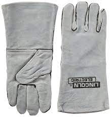 Photo 1 of  GLOVES,GREY LTHR LINED WELD