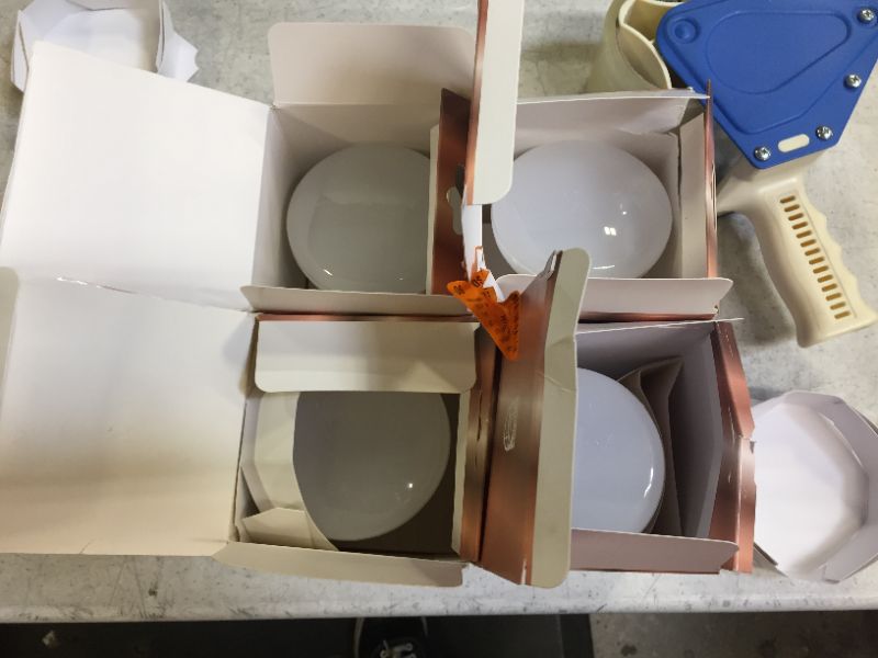 Photo 1 of Daylight BR30 LED 65W Equivalent Dimmable WiZ Connected Smart Light Bulb -- 4 Pack