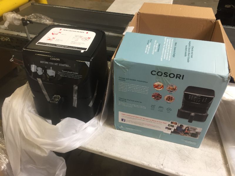 Photo 2 of COSORI Smart Air Fryer Oven Combo Large 5.8 QT Cooker, Digital Works with Alexa & Google Assistant, Cookbook with 100 recipes
