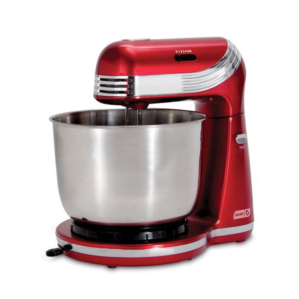 Photo 1 of Dash Go DCSM250 Stand Mixer - 2.5 qt - Red