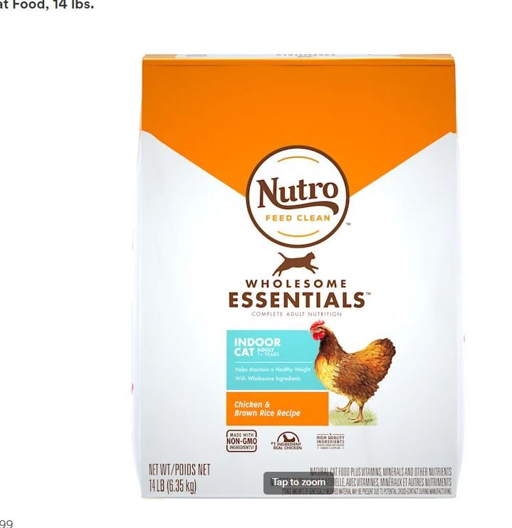 Photo 1 of Nutro Natural Non-GMO Dog Food, Chicken Brown Rice & Sweet Potato - 30 lb bag --oct 12 2021 