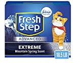 Photo 1 of Fresh Step Advanced Extreme Mountain Spring Scented Clumping Clay Cat Litter, 18.5-lb box, 1 pack