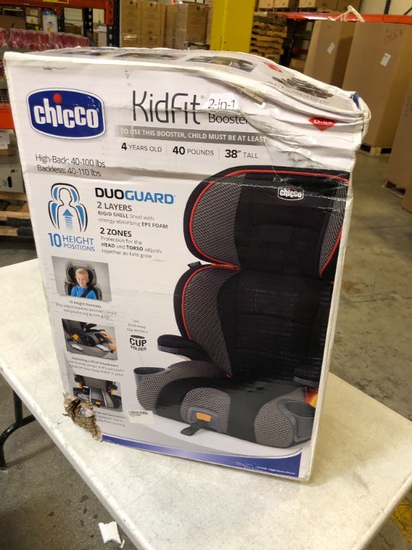 Photo 1 of Chicco KidFit 2-in-1 Belt Positioning Booster Car Seat - Atmosphere