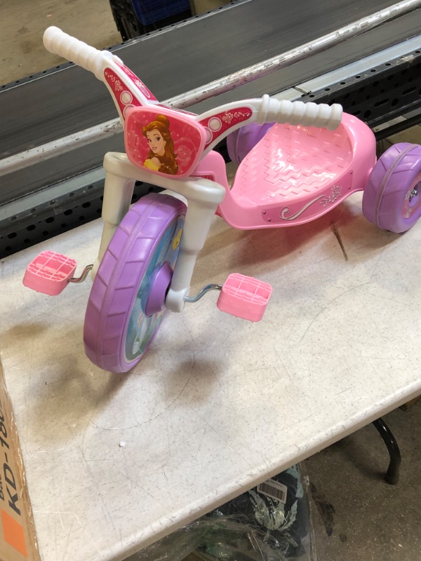 Photo 1 of girls pink princesses bike tricycle 