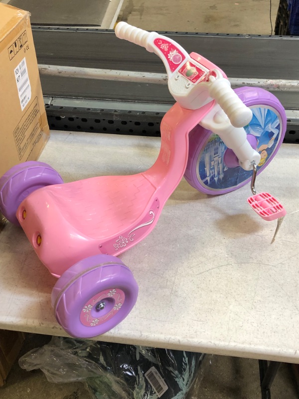 Photo 1 of girls pink princesses bike tricycle 