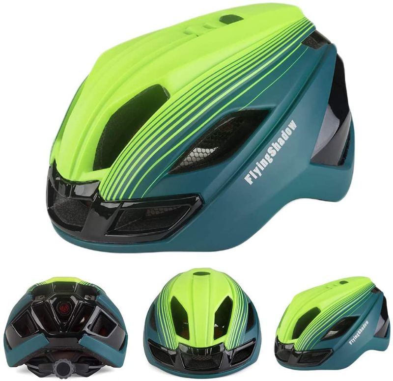 Photo 1 of Adult Cycling Bike Helmet Bicycle Helmet for Men Women Road Cycling & Mountain Biking Safety Protection Adjustable Size 22-24 Inches Lightweight Helmet 0.50 Lbs Removable Inner Lining
