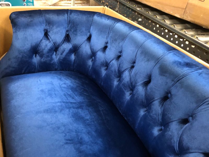 Photo 4 of New Navy Blue Love Sofa -- Item # 61203.00NVLTNBL
