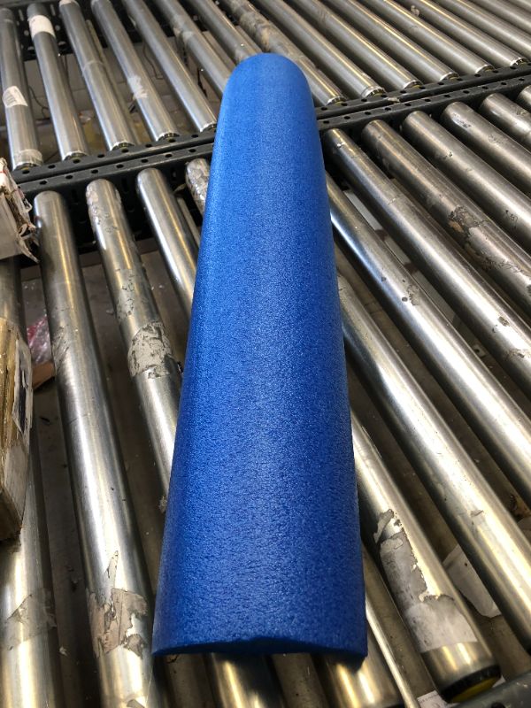 Photo 3 of CanDo 6 x 36 Half-Round Foam Roller, Blue