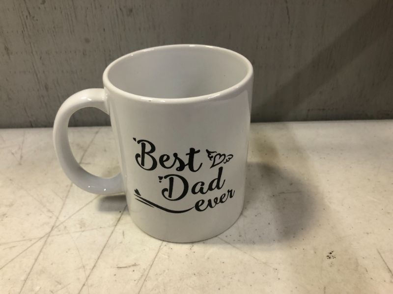 Photo 2 of Best Dad Ever Coffee Mug - Best Dad Gifts - Gifts for Dad - Father Fathers Day Dad Gifts from Daughter Son - Birthday Gifts Coffee Mugs for Dad 11Oz Dad Coffee Mug
