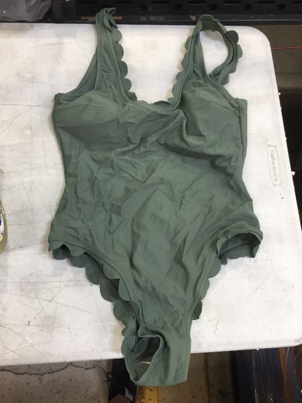 Photo 1 of One Piece Swimsuit Green L