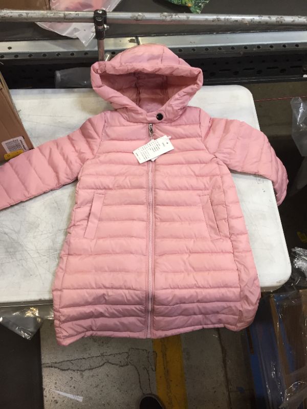 Photo 1 of Kids Long Down Jacket Pink S