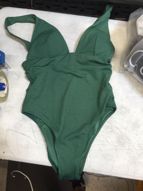 Photo 1 of One Piece Swimsuit Green L 