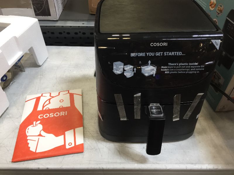 Photo 2 of COSORI Smart Air Fryer Oven Combo Large 5.8 QT Cooker, Digital Works with Alexa & Google Assistant, Cookbook with 100 recipes
