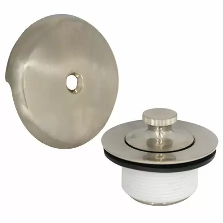 Photo 1 of Danco 89239 Bath Drain Kit or Kitchen With Lift & Turn Stopper, Brushed Nickel
