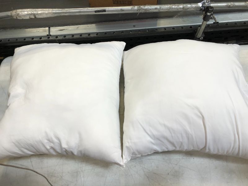 Photo 1 of 2 PK 16"X16" generic pillows 