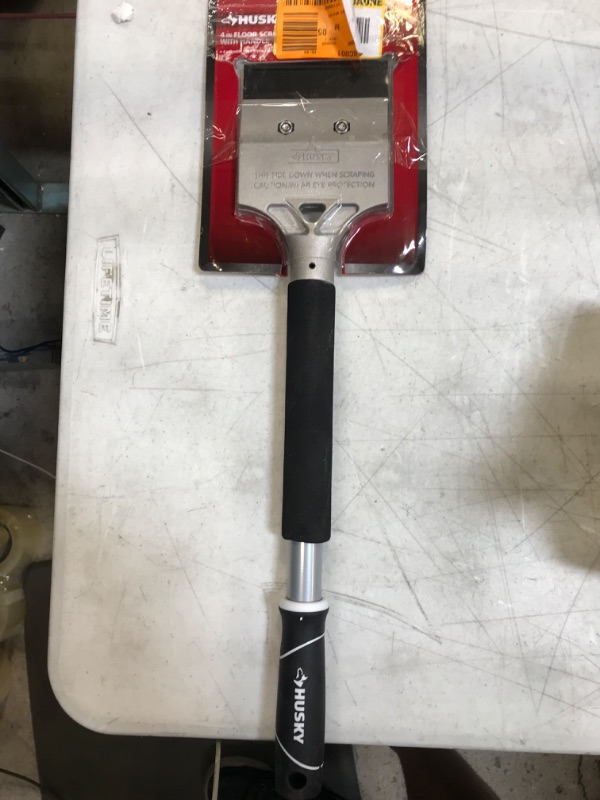 Photo 2 of 4 in. Heavy-Duty Floor Scraper with Handle
