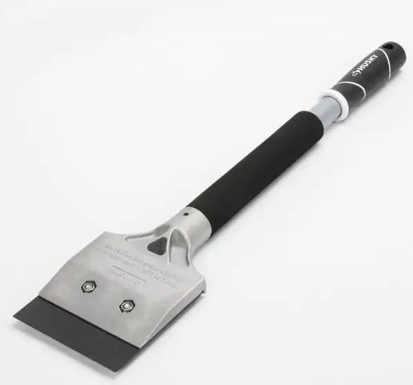 Photo 1 of 4 in. Heavy-Duty Floor Scraper with Handle
