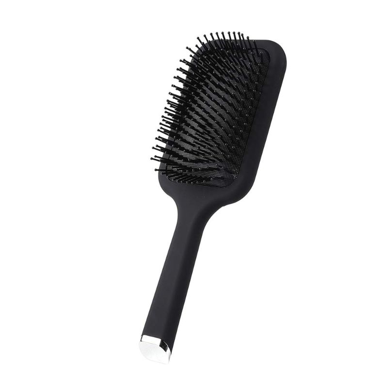 Photo 1 of Pro Hair Paddle Brush Black Hair Air Cushion Comb Scalp Massage Comb Noble Women Hairbrush DIY Anti-Static Comb Hairdressing Beauty Styling Tool Set For Home Salon Unisex Brosse à cheveux Cepillo de pelo