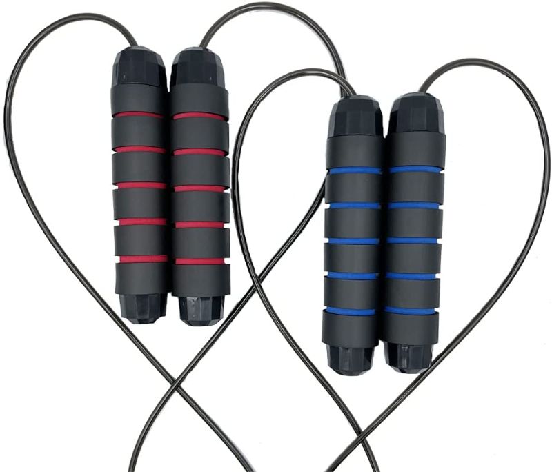 Photo 1 of 2 Pack Jump Rope for Fitness Home Exercise Boxing, Workout Fumping Rope for Men/Women/Kids with Adjustable Length