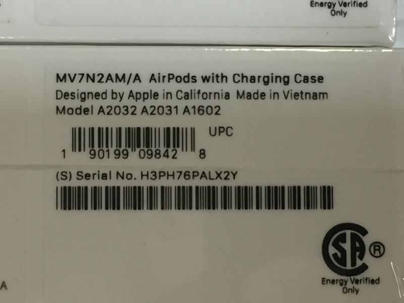 Photo 3 of Apple AirPods (2nd Generation)
[[ FACTORY SEALED ]]