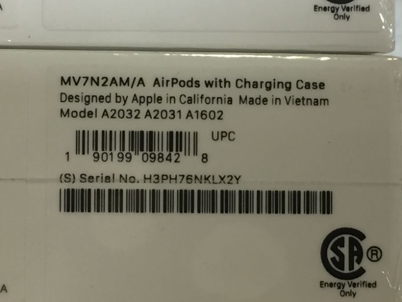 Photo 3 of Apple AirPods (2nd Generation)
[[ FACTORY SEALED ]]