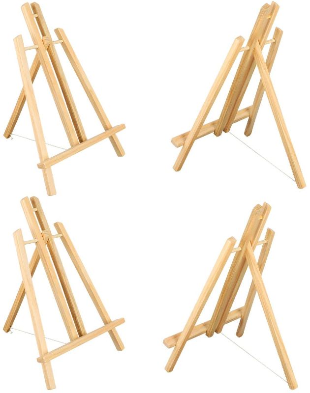 Photo 1 of 4Pc Wooden Easel