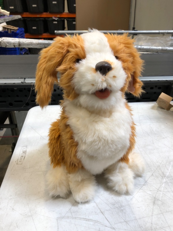 Photo 2 of JOY FOR ALL - Freckled Pup - Brown and White Soft-Touch Coat - Realistic and Lifelike Interactive Companion Pets
