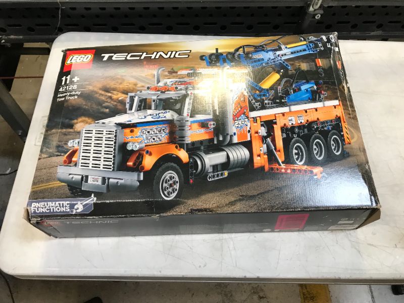 Photo 3 of LEGO Technic Heavy-Duty Tow Truck 42128 Building Kit; Explore a Classic Truck Packed with Authentic Features; New 2021 (2,017 Pieces)
