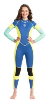 Photo 1 of Scubadonkey Wetsuits Women 3mm Neoprene Scuba Diving Snorkeling Surfing Swimming Cold Water Wetsuit
Size: 6S