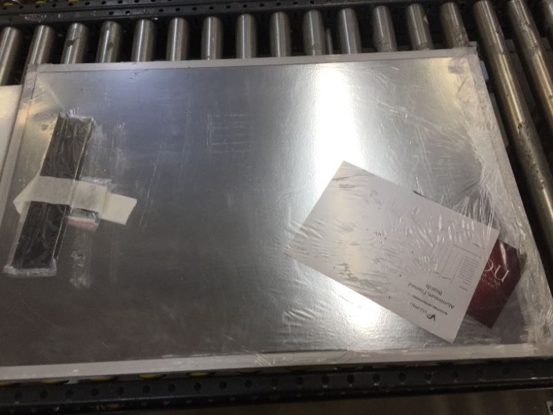 Photo 3 of VIZ-PRO Magnetic Dry Erase Board, 36 X 24 Inches, Silver Aluminium Frame
