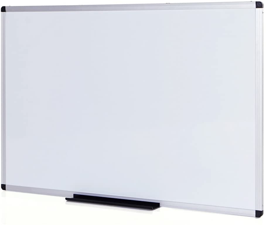 Photo 1 of VIZ-PRO Magnetic Dry Erase Board, 36 X 24 Inches, Silver Aluminium Frame
