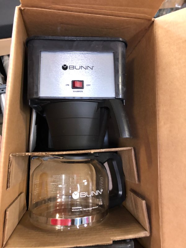 Photo 5 of BUNN Velocity Brew 10 Cup Coffee Brewer - Black GR-B