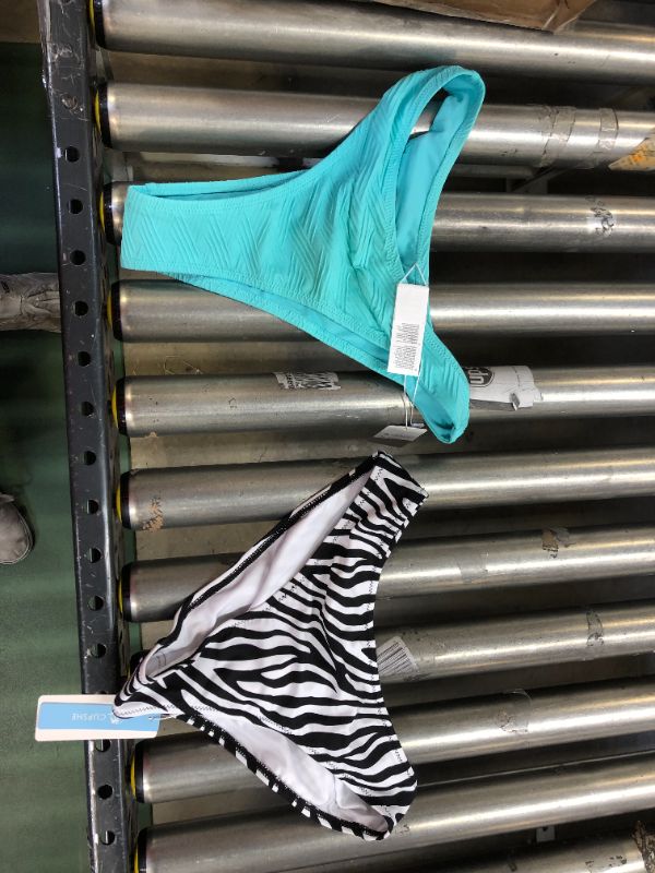 Photo 1 of Women's swim suit bottoms size XS stripes size S