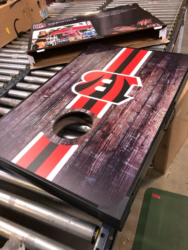 Photo 1 of NFL Cornhole set